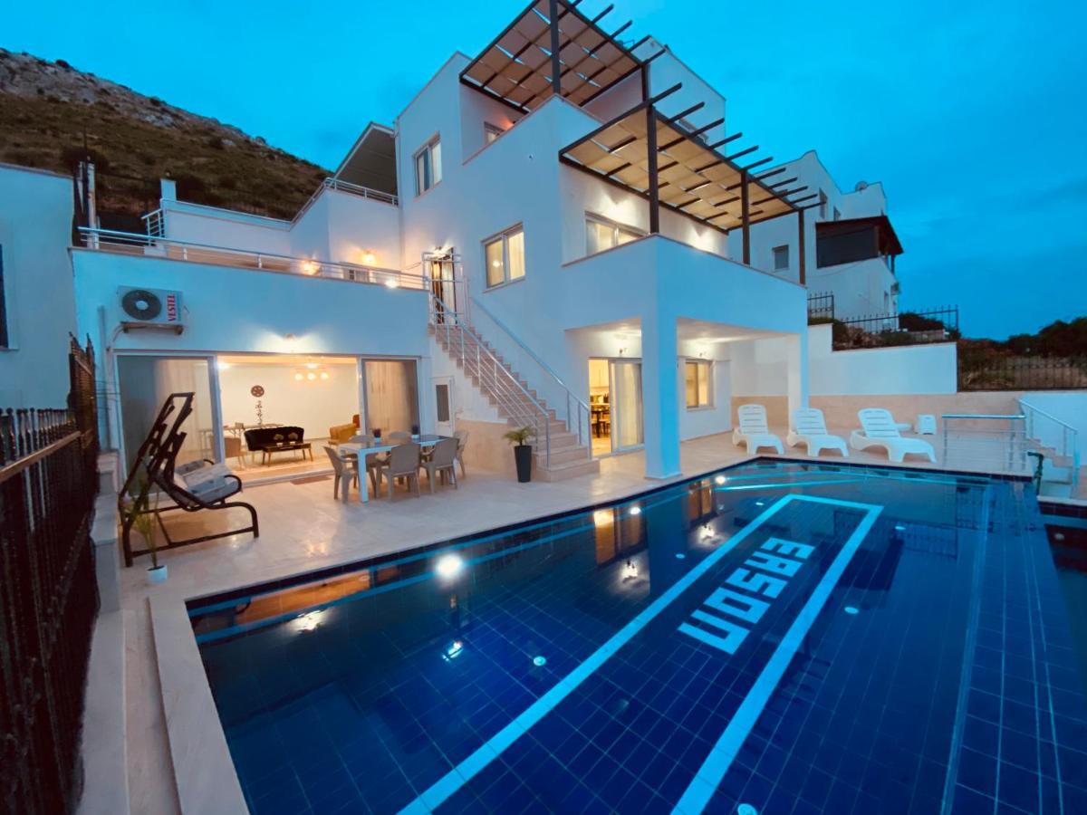 Bodrum Eason Villa & House 350M2 Full Sea View With Private Infinity Pool Buitenkant foto