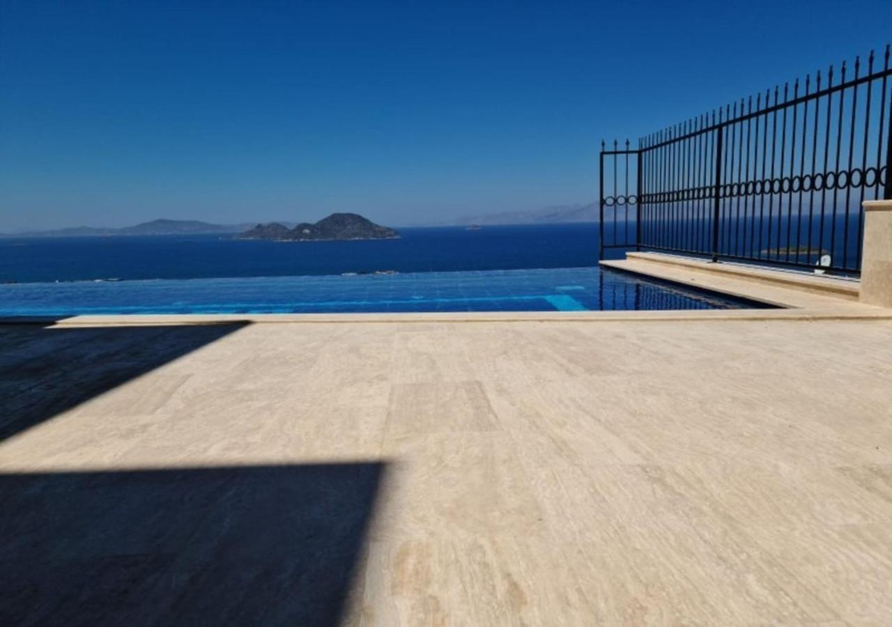 Bodrum Eason Villa & House 350M2 Full Sea View With Private Infinity Pool Buitenkant foto
