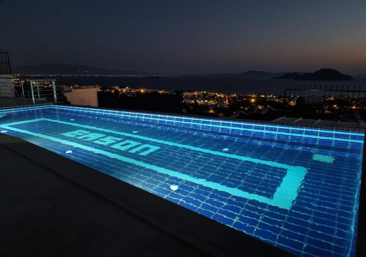 Bodrum Eason Villa & House 350M2 Full Sea View With Private Infinity Pool Buitenkant foto