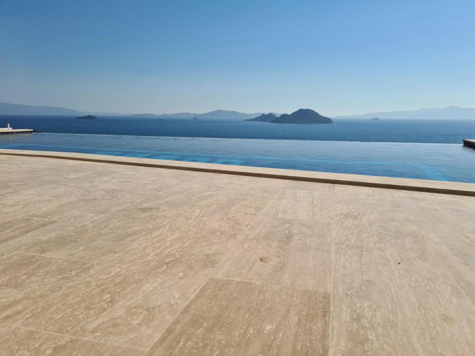 Bodrum Eason Villa & House 350M2 Full Sea View With Private Infinity Pool Buitenkant foto