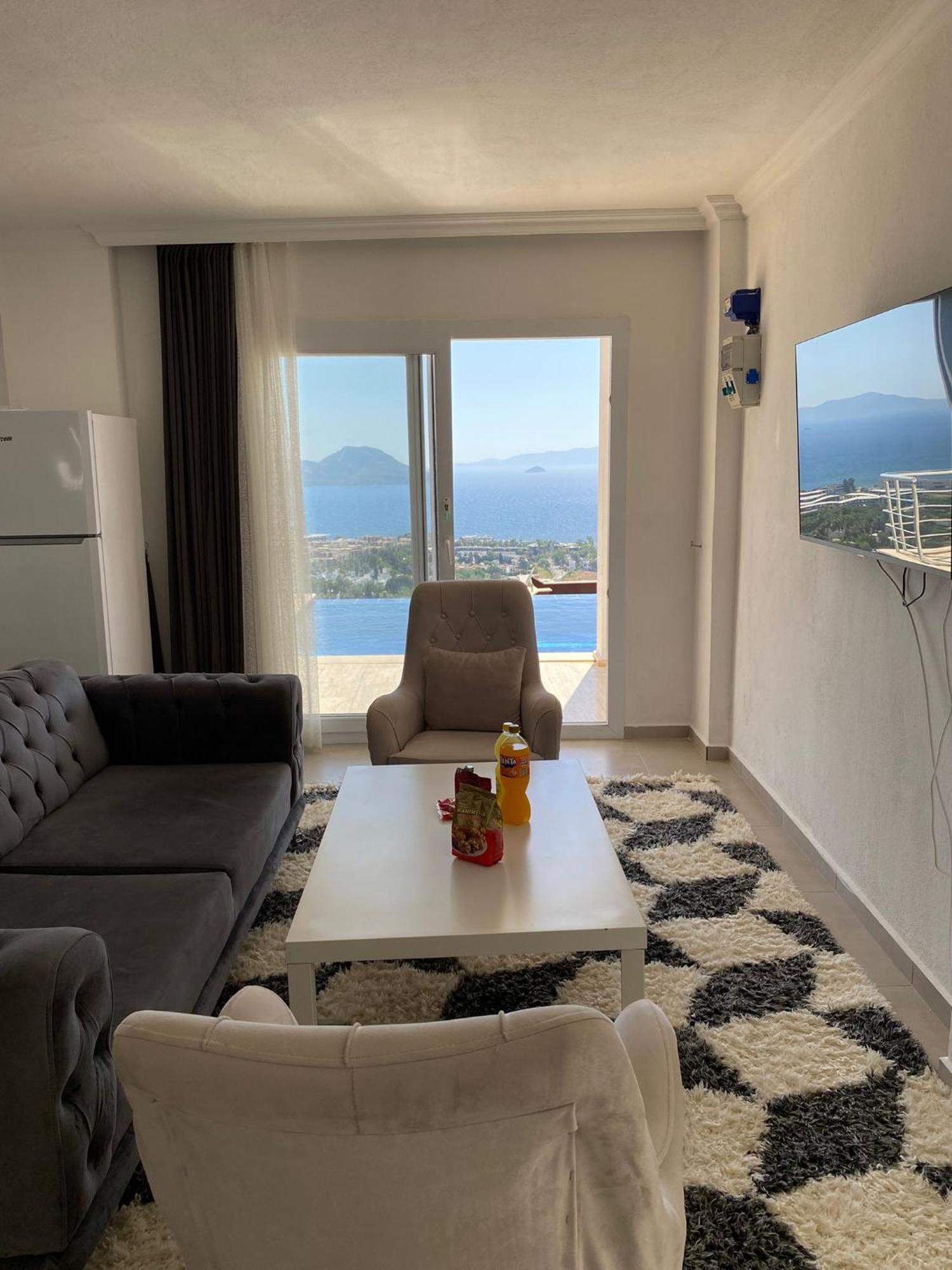 Bodrum Eason Villa & House 350M2 Full Sea View With Private Infinity Pool Buitenkant foto