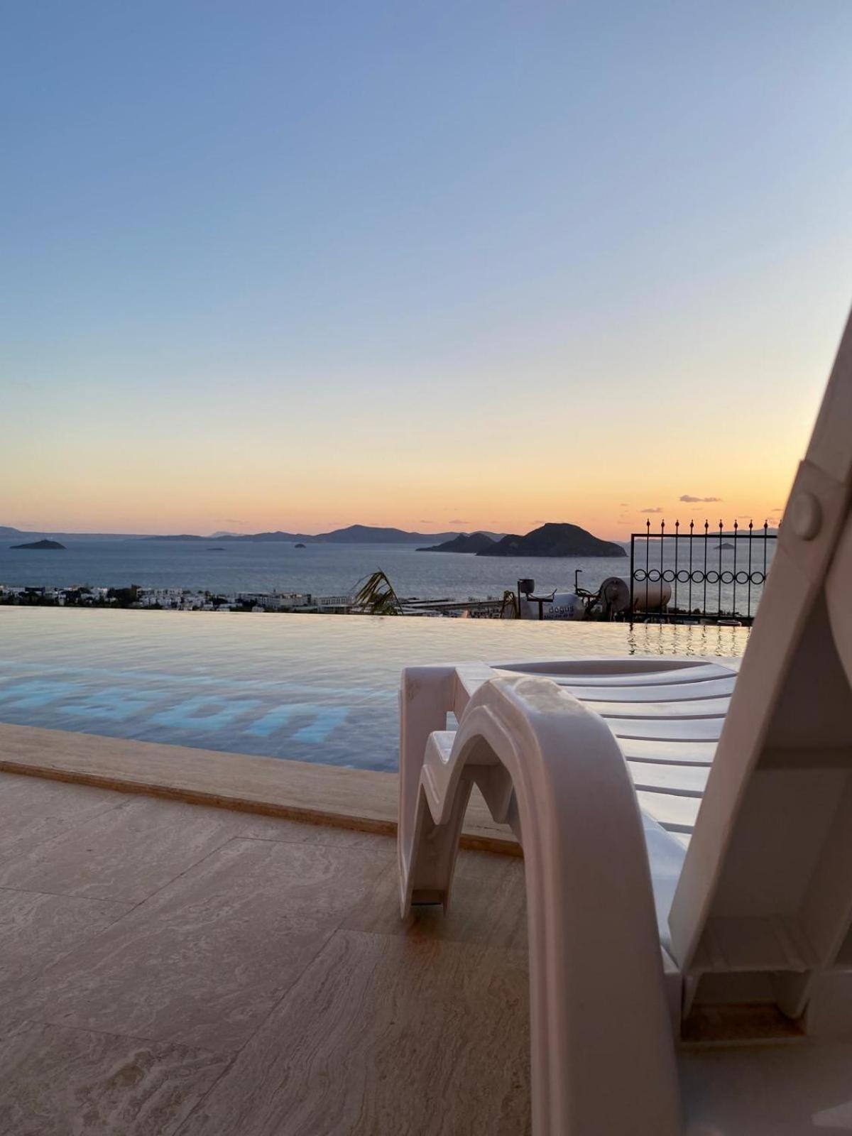 Bodrum Eason Villa & House 350M2 Full Sea View With Private Infinity Pool Buitenkant foto