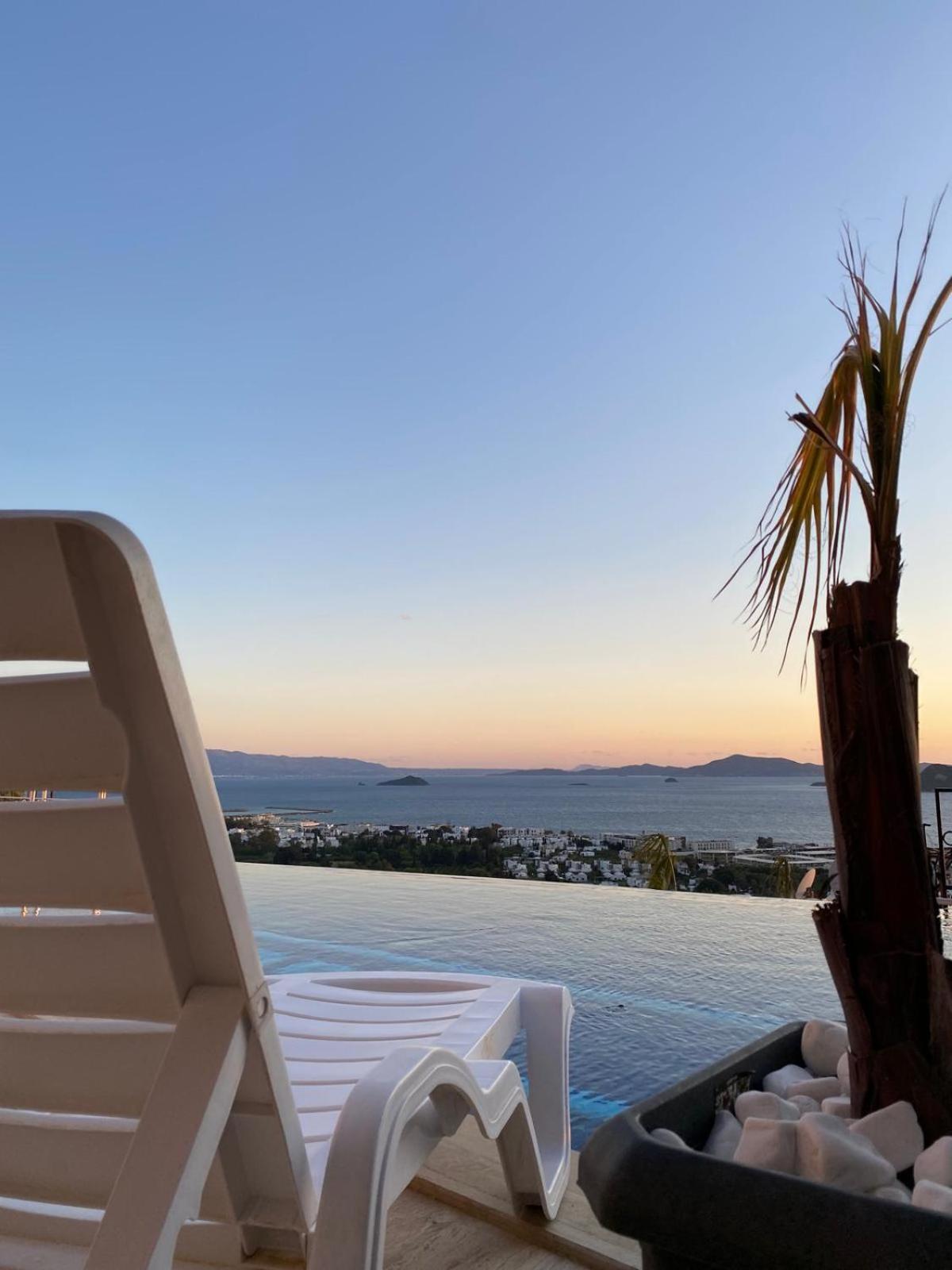 Bodrum Eason Villa & House 350M2 Full Sea View With Private Infinity Pool Buitenkant foto